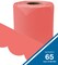 Carson Dellosa 65Ft of Salmon Pink Bulletin Board Borders, 1 Roll of Scalloped Trim for Rolling Whiteboard, Cork and Posterboard, Party, Spring Decorations, and Classroom Decor